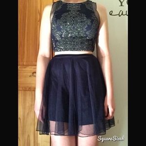 Beaded Prom Dress